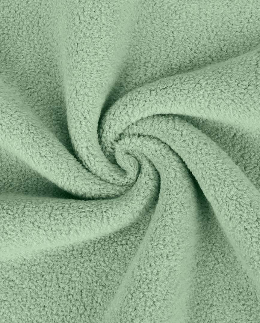 Sheepskin Cotton Double Fleece : 4796 : 126 : Dark Old Green