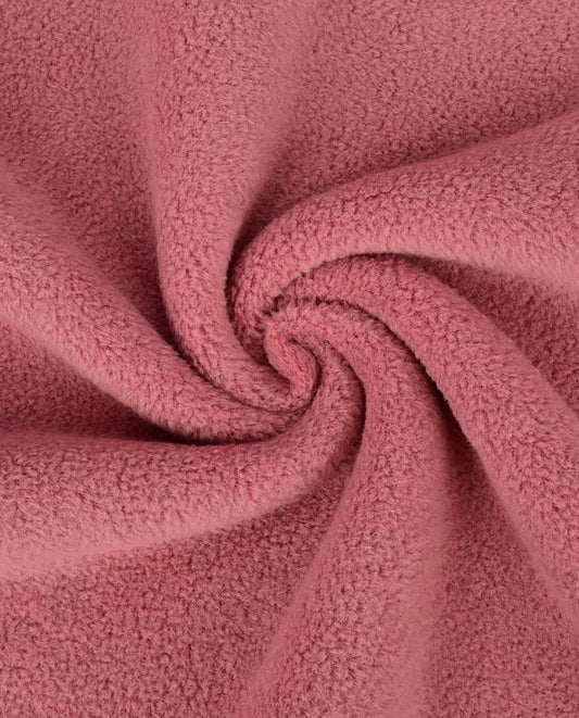 Sheepskin Cotton Double Fleece : 4796 : 1313 : Old Rose
