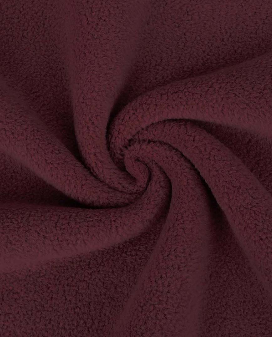 Sheepskin Cotton Double Fleece : 4796 : 2119 : Bordeaux