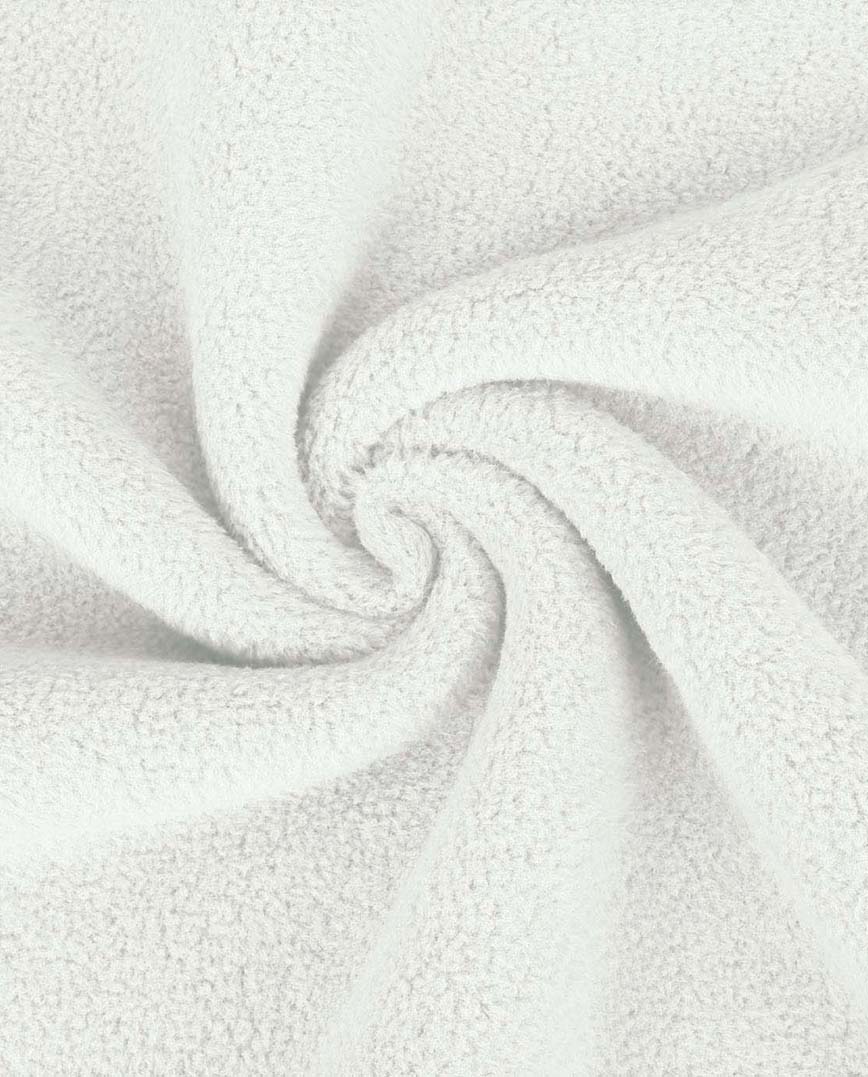 Sheepskin Cotton Double Fleece : 4796 : 50 : White