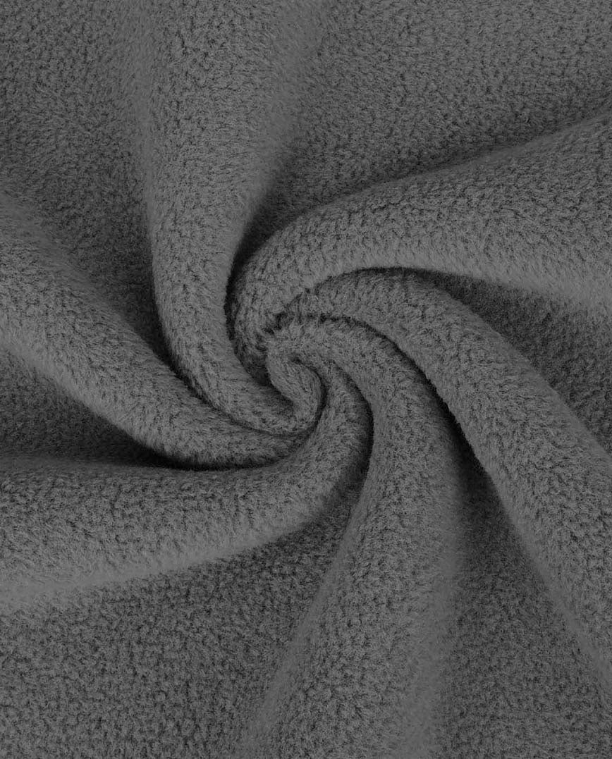 Sheepskin Cotton Double Fleece : 4796 : 68 : Dark Grey