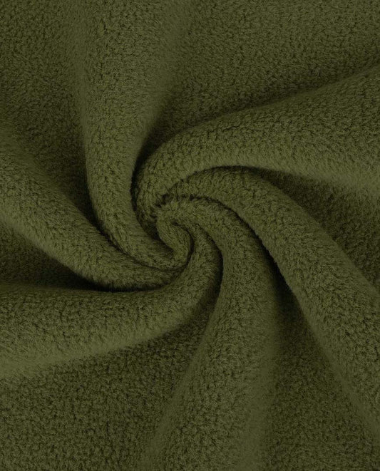 Sheepskin Cotton Double Fleece : 4796 : 28 : Army Green