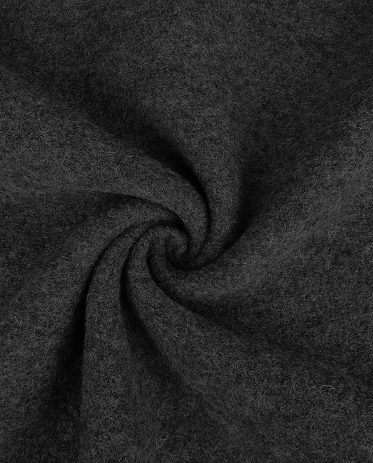 Boiled Wool : 4812 : 168 : Dark Grey