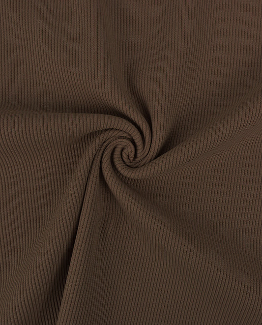 Rib Jersey : 4876 : 1658 : Dark Brown