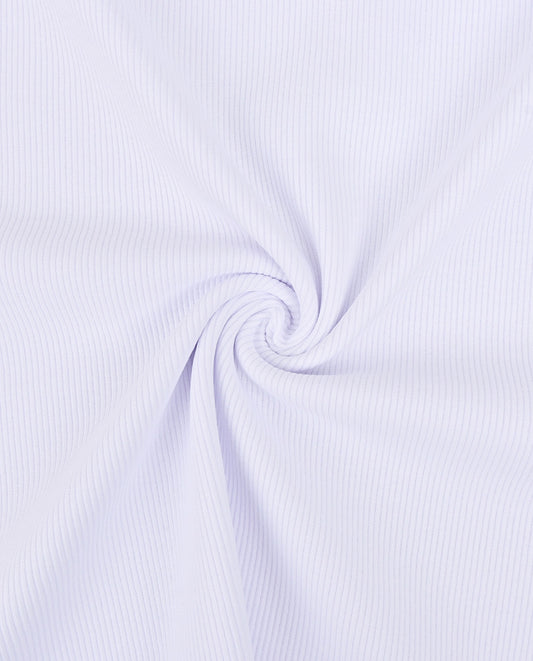 Rib Jersey : 4876 : 50 : White