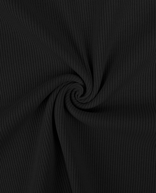 Rib Jersey : 4876 : 69 : Black