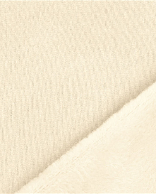 Alpine French Terry (Fleece Backed) Plain : 4997 : 151 : Ecru