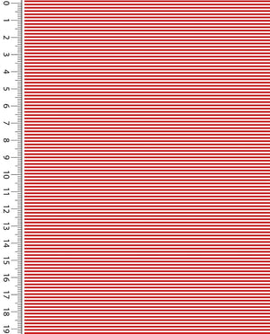 Cuff Stripe : 5061 : 15 : Red