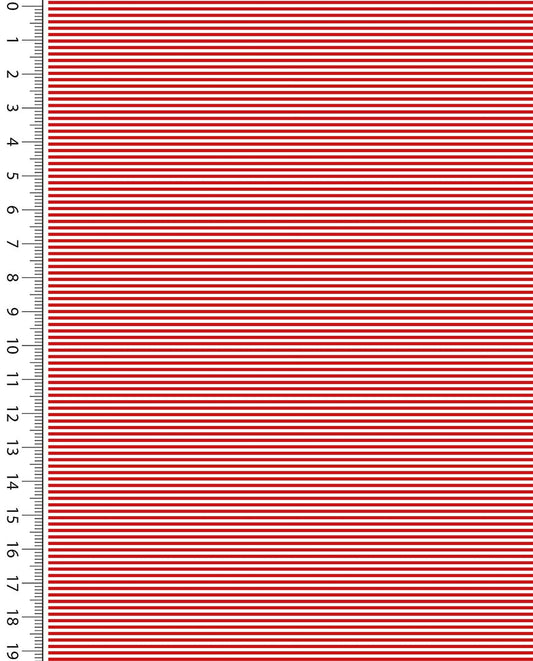 Cuff Stripe : 5061 : 15 : Red