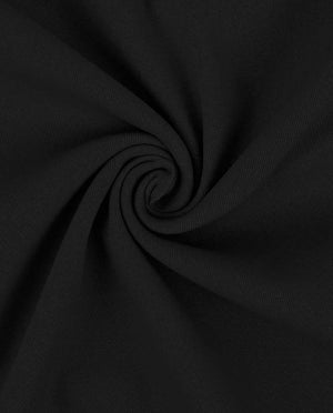 Peach Cotton Stretch : 5076 : 69 : Black