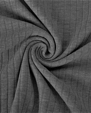 Rib Jersey 0.5 : 5085 : 168 : Dark Grey