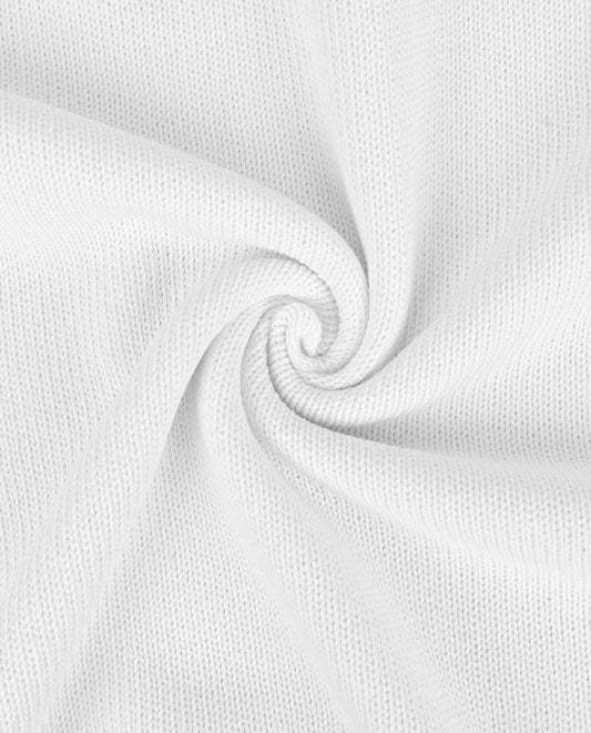 Cotton Knitted : 4199 : 50 : White