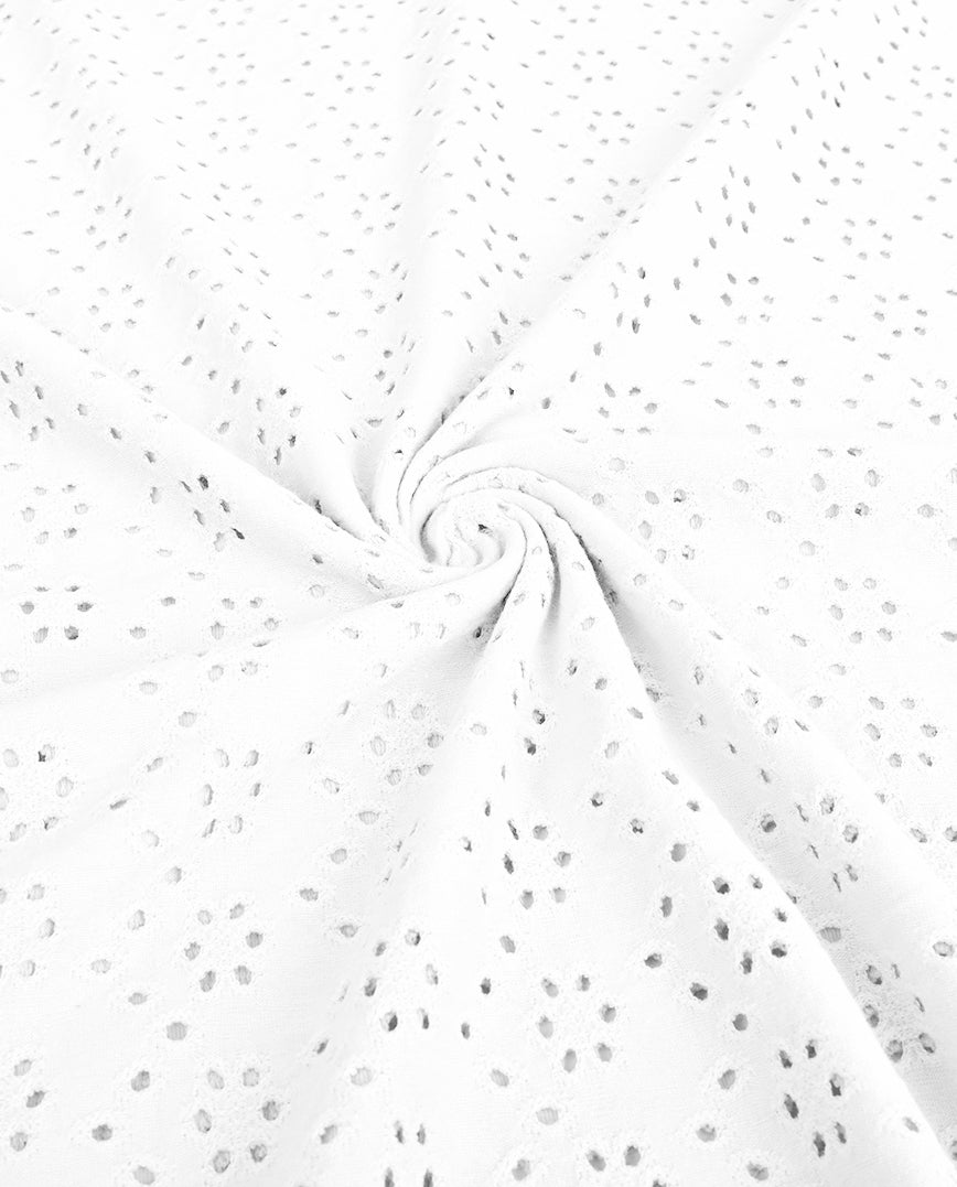 Brodery Jersey : 4892 : 50 : White