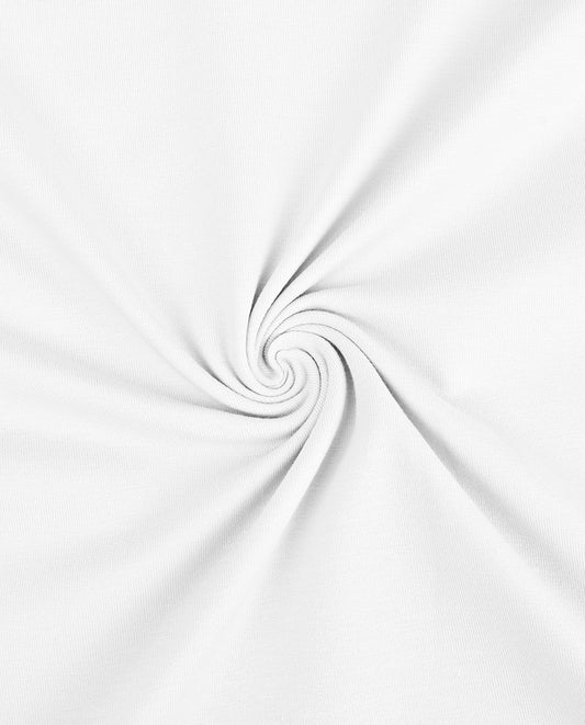 Single Jersey : 5664 : 50 : White