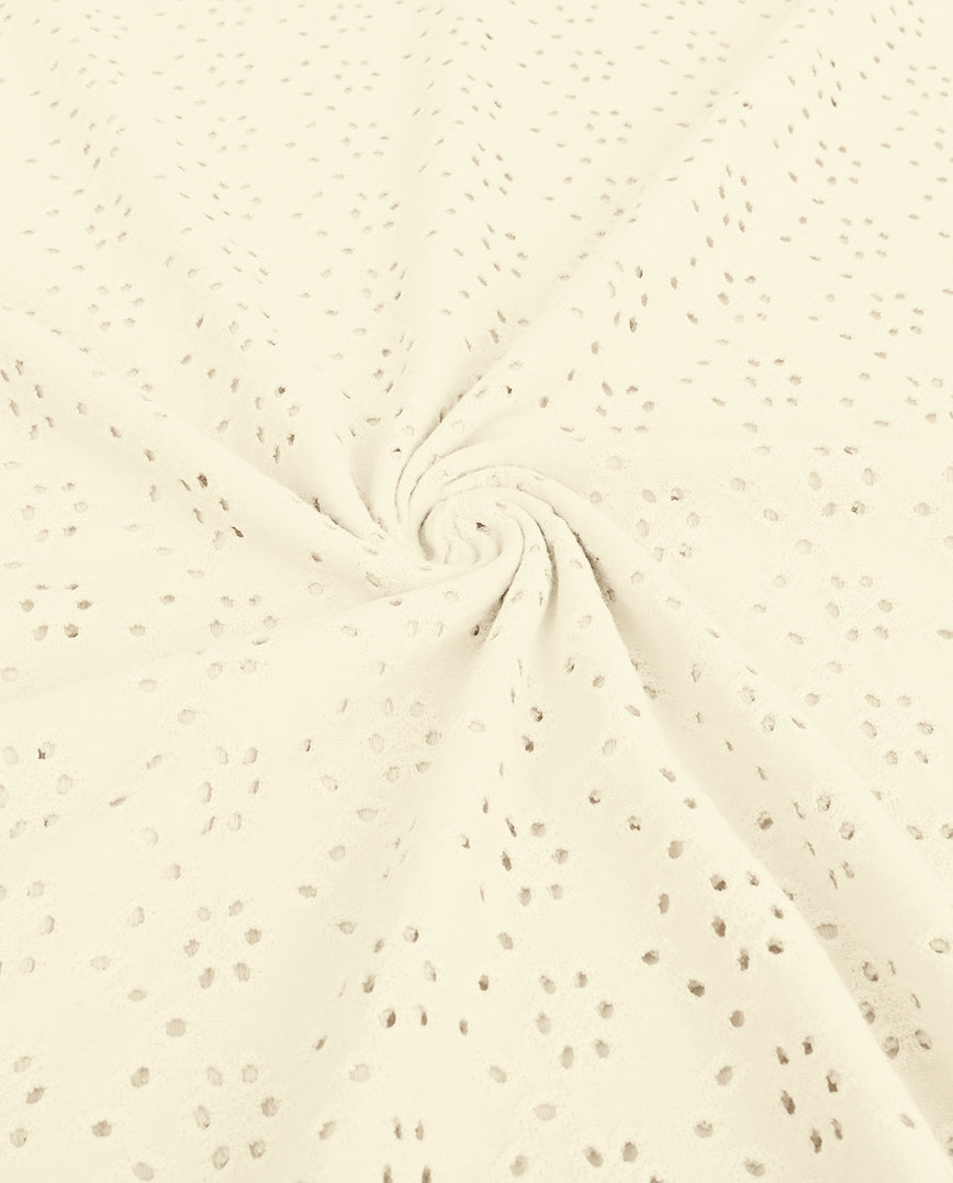 Brodery Jersey : 4892 : 51 : Off White