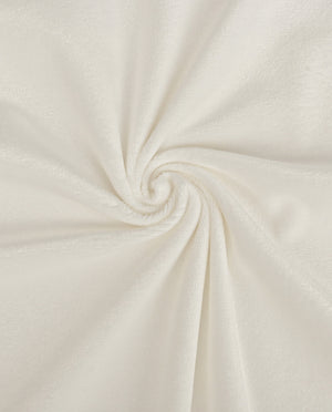 Minky Plain : 5180 : 51 : Off White