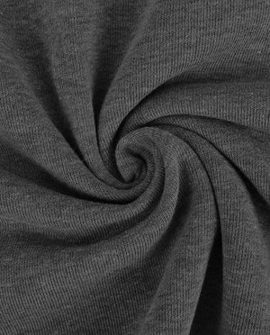 Sweat Heathered Yarn Dyed : 5285 : 168 : Dark Grey