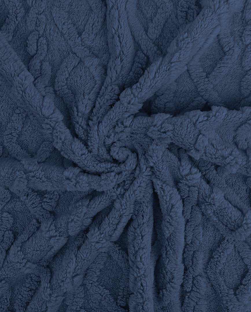 Double Fur Cably : 5392 : 1107 : Jeans Blue