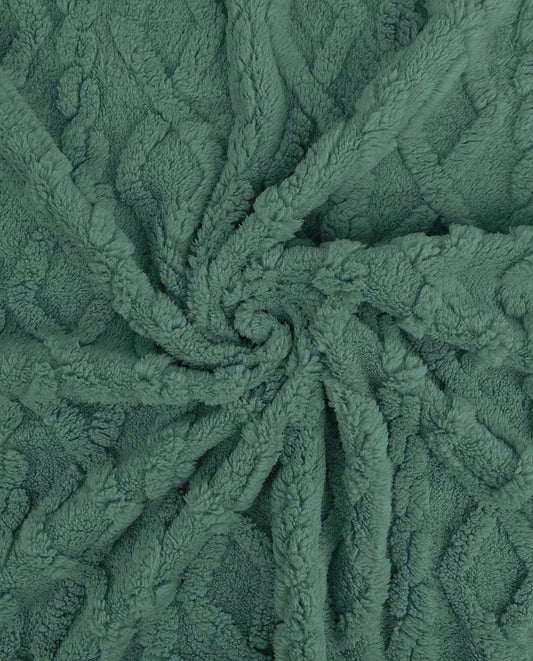 Double Fur Cably : 5392 : 1707 : Petrol