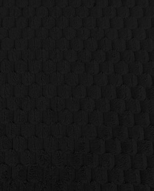 Honeycomb Fur : 5398 : 69 : Black