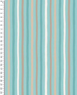 Poplin Rotation Toff Stripes : 5474 : 1203 : Light Mint