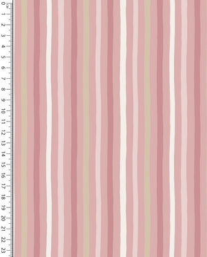 Poplin Rotation Toff Stripes : 5474 : 2213 : Old Rose