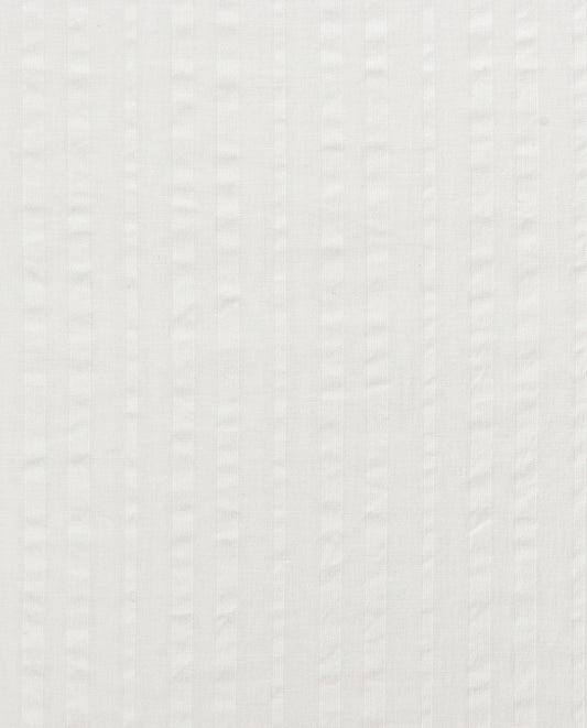 Seersucker Stripe : 5496 : 50 : White