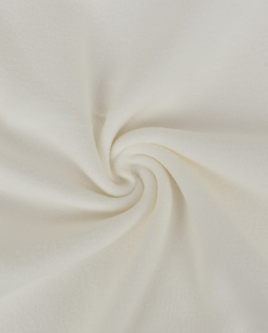 Molton Fleece : 5549 : 151 : Ecru