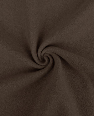 Molton Fleece : 5549 : 1658 : Dark Brown