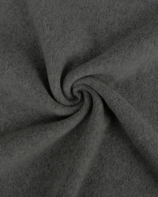 Molton Fleece : 5549 : 168 : Dark Grey