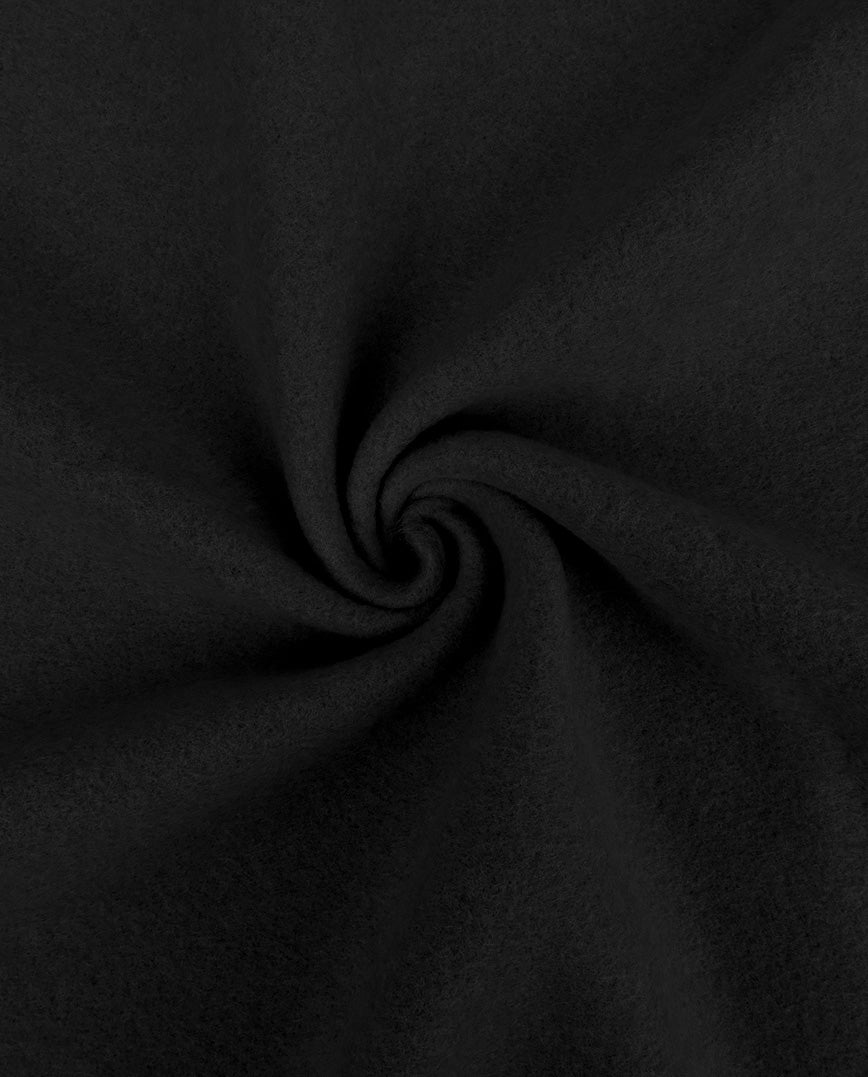Molton Fleece : 5549 : 69 : Black