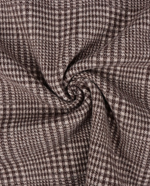 Jacquard Plaid : 5554 : 1658 : Dark Brown