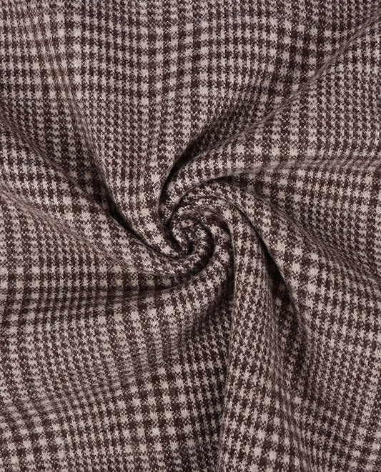Jacquard Plaid : 5554 : 1658 : Dark Brown