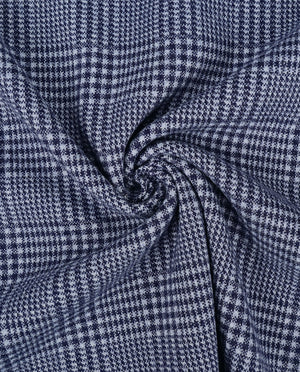 Jacquard Plaid : 5554 : 8 : Navy