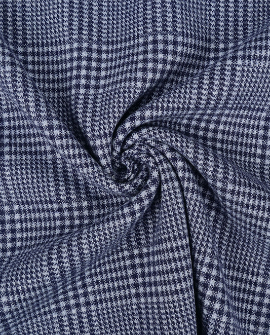 Jacquard Plaid : 5554 : 8 : Navy
