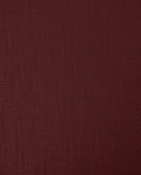 Linen Viscose : 5701 : 819 : Dark Bordeaux