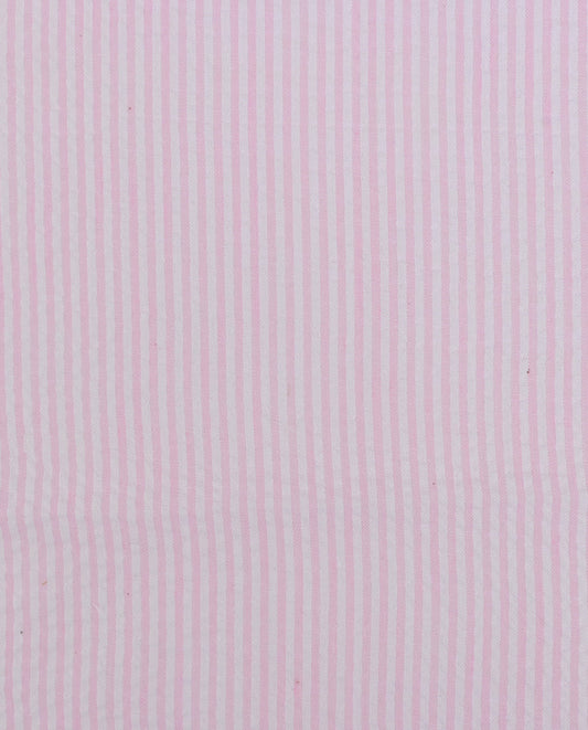 Seersucker Stripe 0.2cm : 5808 : 11 : Rose