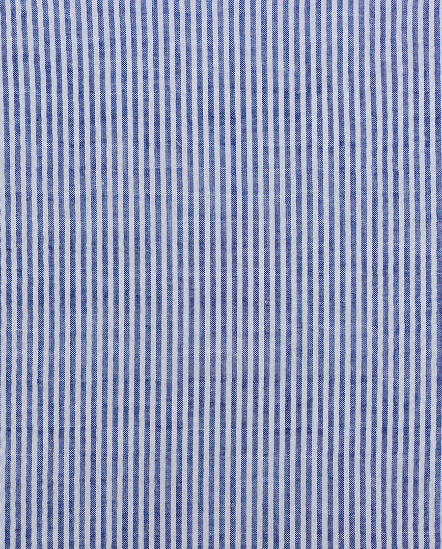 Seersucker Stripe 0.2cm : 5808 : 1101 : Light Jeans