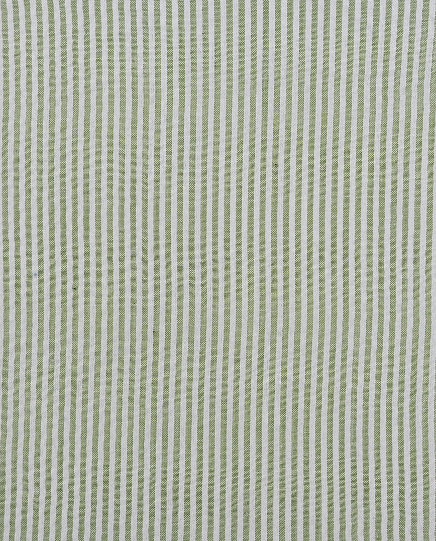 Seersucker Stripe 0.2cm : 5808 : 1121 : Light Green
