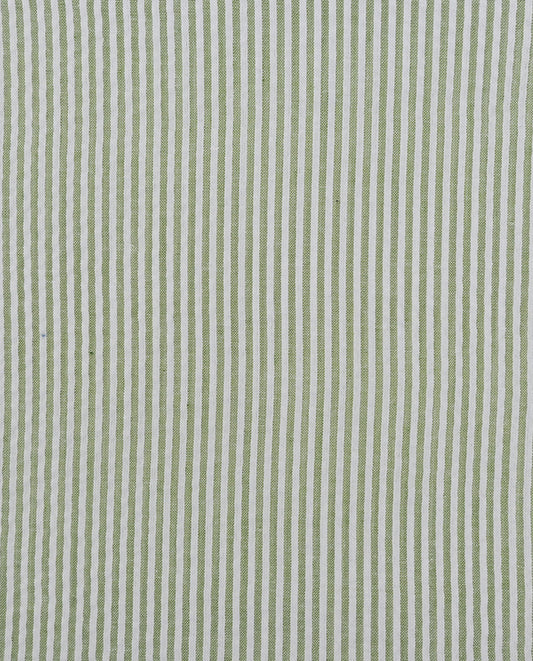 Seersucker Stripe 0.2cm : 5808 : 1121 : Light Green
