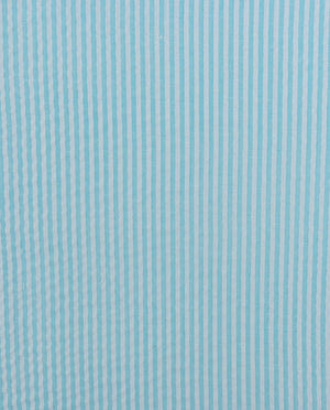 Seersucker Stripe 0.2cm : 5808 : 2004 : Aqua