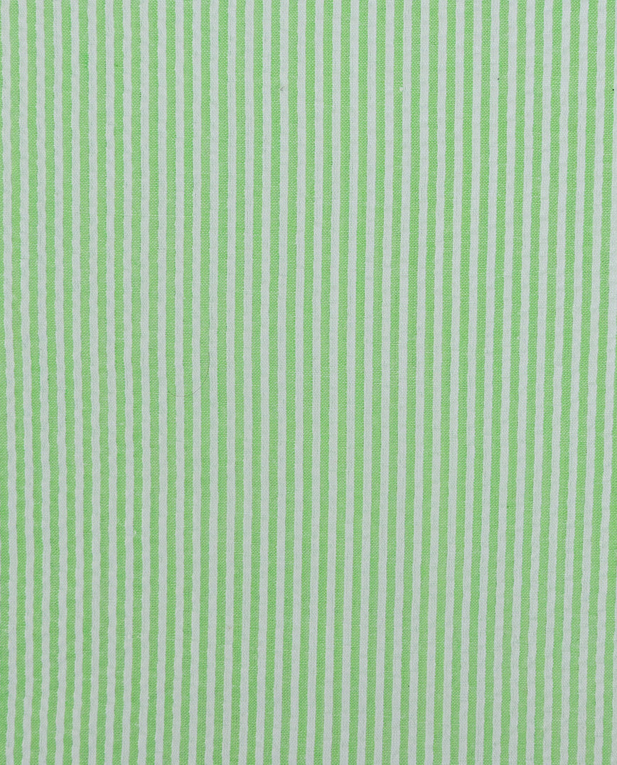 Seersucker Stripe 0.2cm : 5808 : 2025 : Green