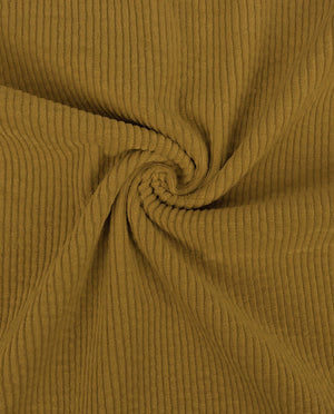 Ribcord Stretch Washed : 5810 : 1034 : Ocher Yellow