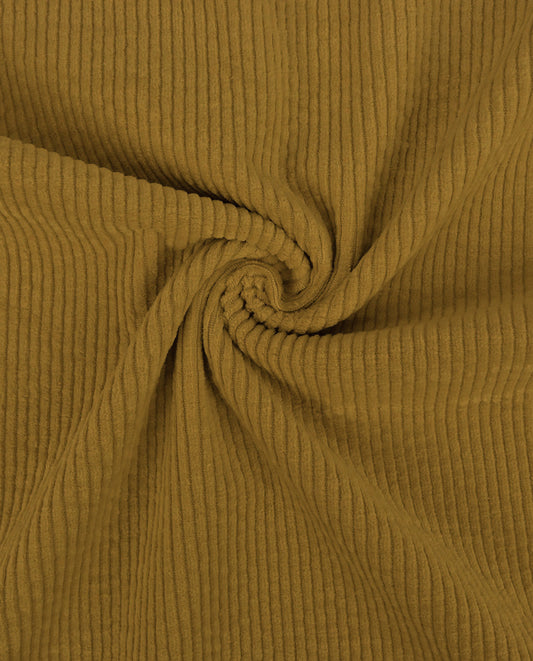 Ribcord Stretch Washed : 5810 : 1034 : Ocher Yellow