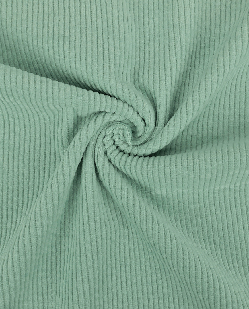 Ribcord Stretch Washed : 5810 : 126 : Greyish Green