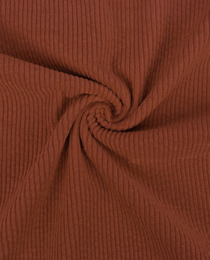 Ribcord Stretch Washed : 5810 : 1538 : Brique