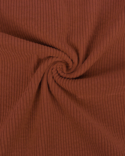 Ribcord Stretch Washed : 5810 : 1538 : Brique