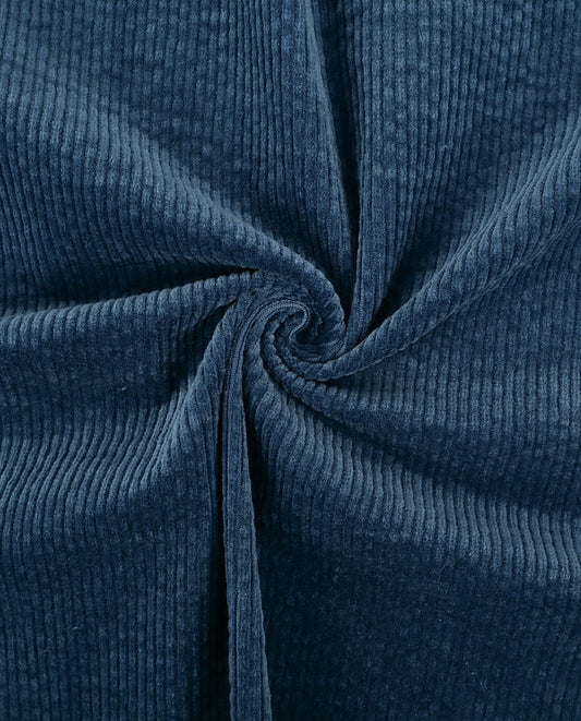Ribcord Stretch Washed : 5810 : 807 : Light Navy
