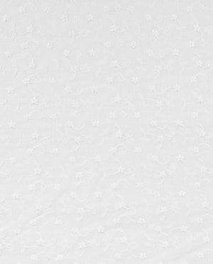 Embroidery Cotton Two Sides Scollop Border : 5817 : 50 : White