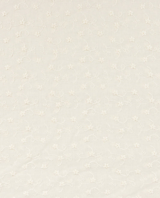 Embroidery Cotton Two Sides Scollop Border : 5817 : 51 : Off White